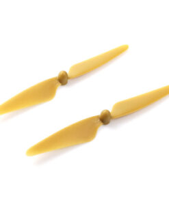 Alternative view of Hubsan H501S gold A-propeller