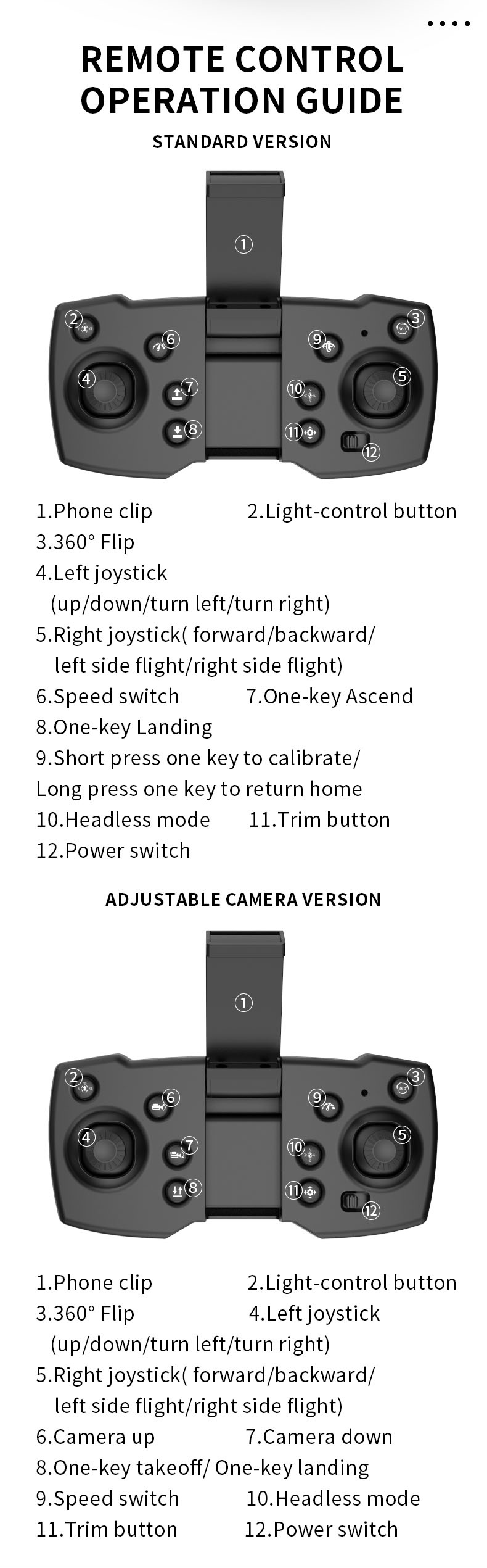 JJRC H109 - Dual 4K Gimbal cams og Forhindringssensorer - Billede 7