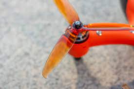 3 blades propellers closeup