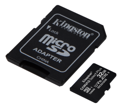 Kingston MicroSDHC UHS-I 32GB, Class 10 - inkl. adaptor - Billede 2