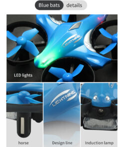 JJRC H102 mikrodrone med infrarød styring - Billede 2