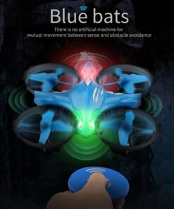 JJRC H102 blue bats