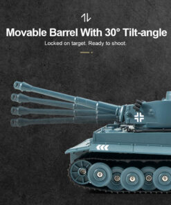 JJRC RC tank grå