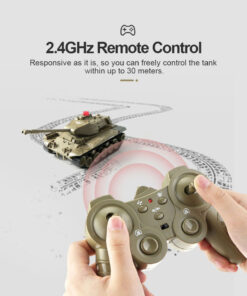 JJRC RC tank grå