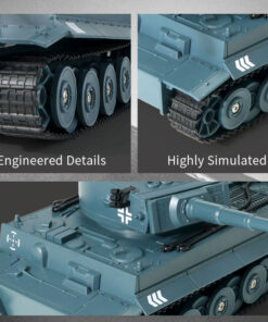 JJRC RC tank grå