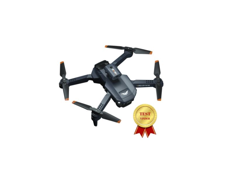 JJRC H106 mini drone med 4k/HD dual kamera og forhindringssensor
