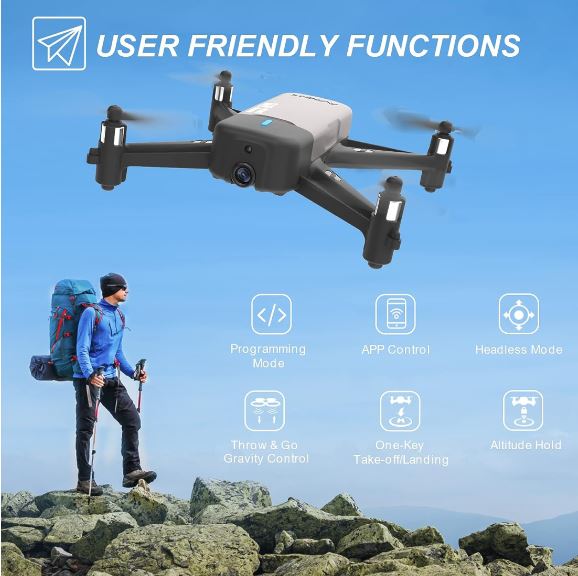 Apex Scratch programmerbar mini drone - Billede 5