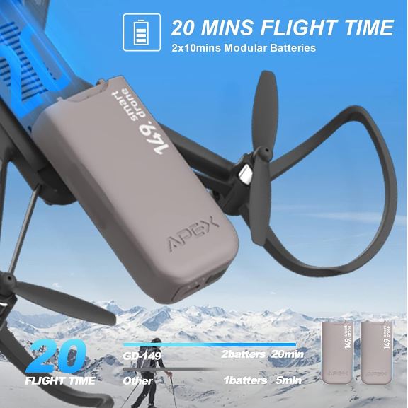 Apex Scratch programmerbar mini drone - Billede 4