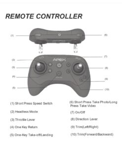 Apex Scratch programmerbar mini drone - Billede 2