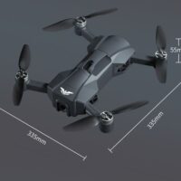 JJRC X22A weight and Sizes udfoldet