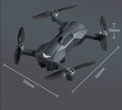 JJRC X22A weight and Sizes udfoldet