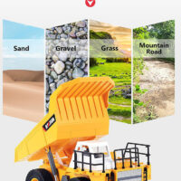 Huina CY1517 dump truck